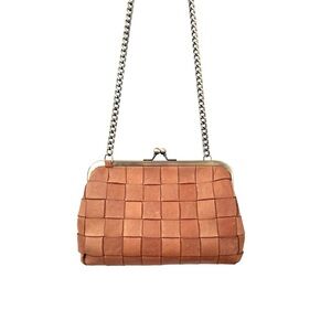 Margot Woven Leather Crossbody/ Shoulder Bag
